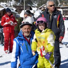 CARNEVALE AL RADUNO CLASSI DELLA SCUOLA DI SCI FITEL  A MONGINEVRO DOMENICA 8 FEBBRAIO 2015