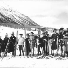 SCI D'EPOCA A MONGINEVRO