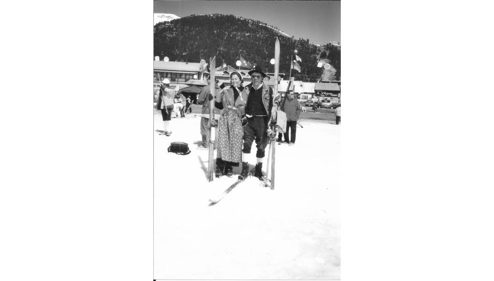 SCI D'EPOCA A MONGINEVRO